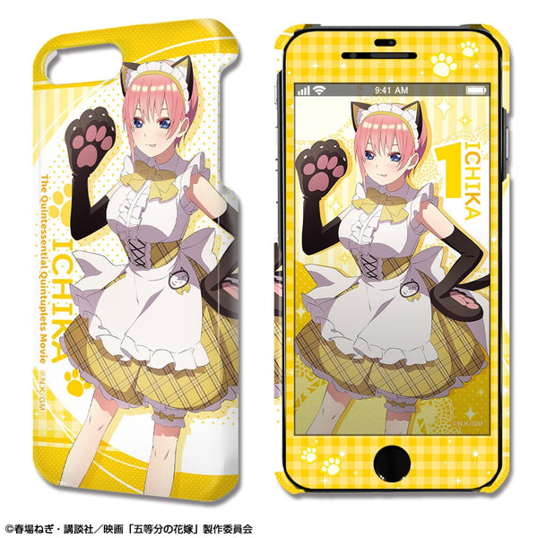 『映画 五等分の花嫁』デザジャケット iPhone 8 Plus/7 Plus/6 Plus/6s Plus ケース&保護シート デザイン01 (中野一花)【描き下ろし】